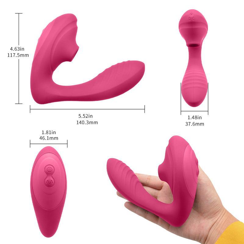 🔥🔥2-In-1 Clit Sucking G-spot Panty Vibrator - xinghaoya official store