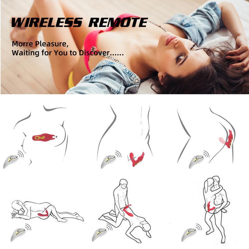 Remote Control Flap Vibrating Panteis Sex Toy - xinghaoya official store