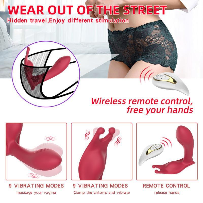 Remote Control Flap Vibrating Panteis Sex Toy - xinghaoya official store