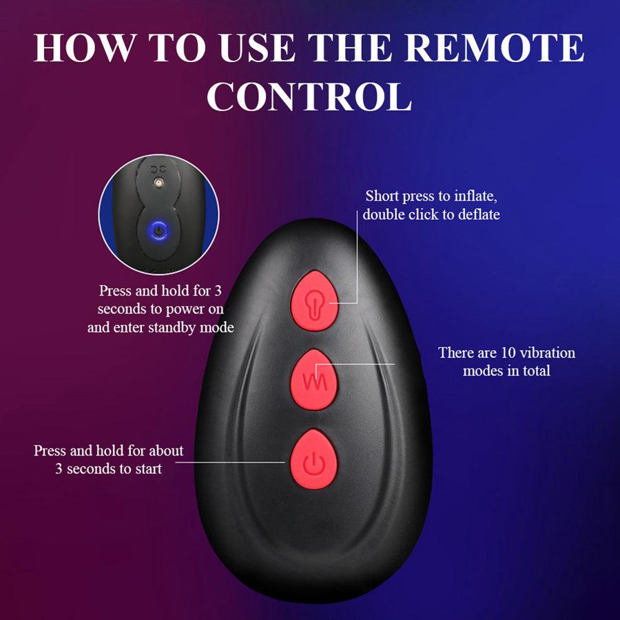 
                  
                    remote vibrator
                  
                