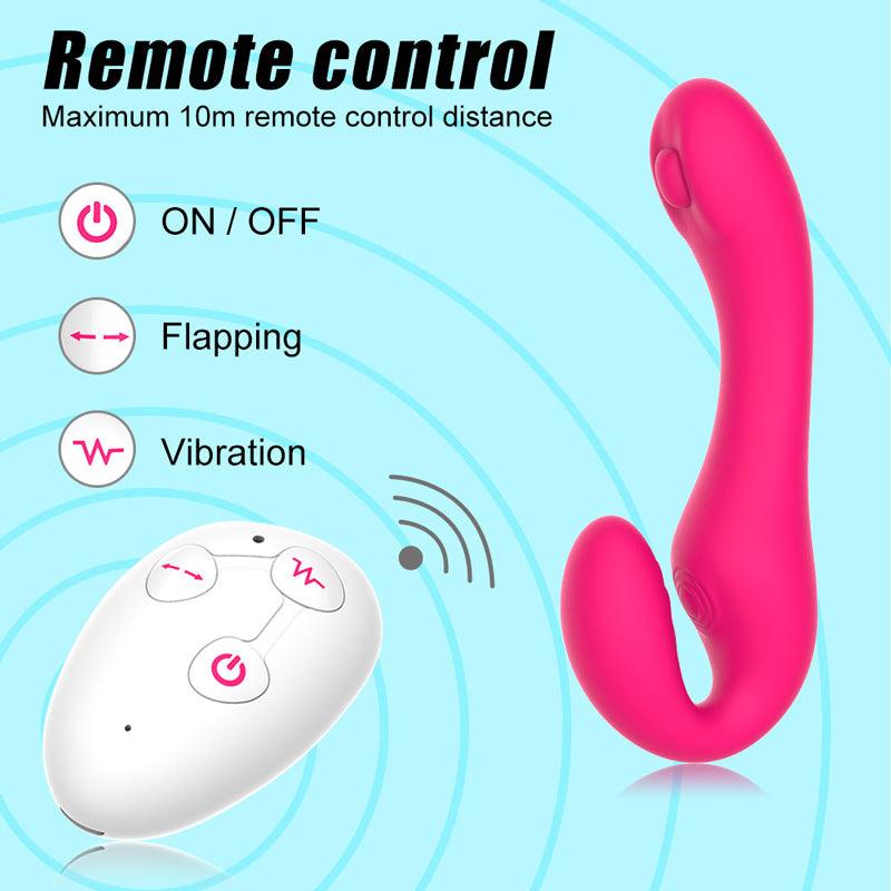 Remote Control Lesbian Strap On Dildo Vibrator - xinghaoya official store