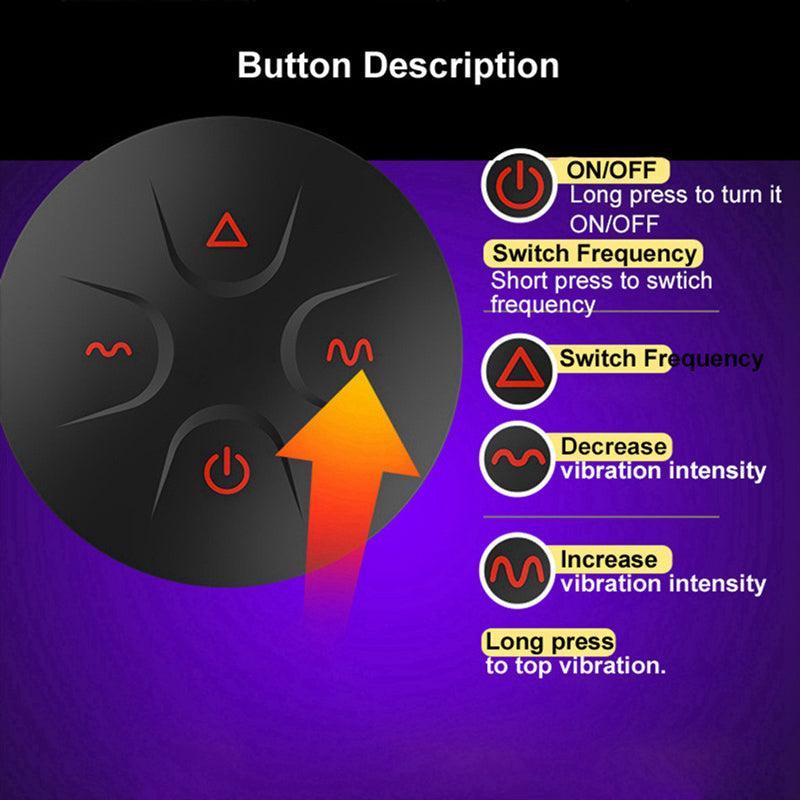 Remote Control Powerful Vibrating Egg - xinghaoya official store