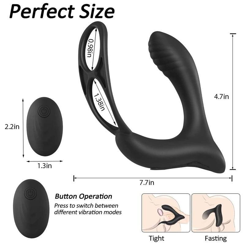 Remote Control Prostate Massager Sex Toys - xinghaoya official store