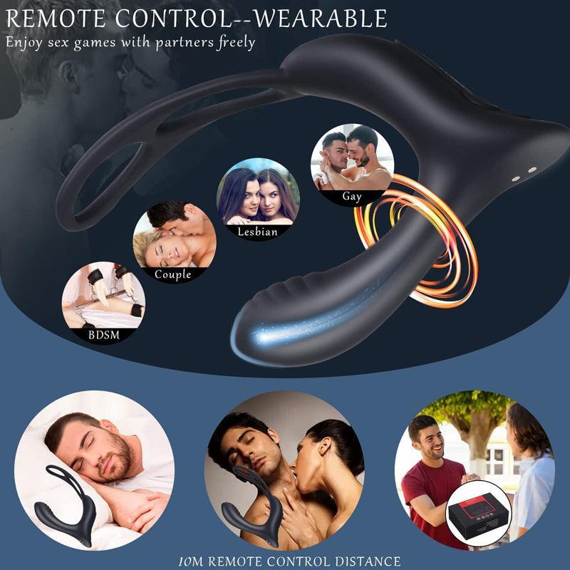 Remote Control Prostate Massager Sex Toys - xinghaoya official store