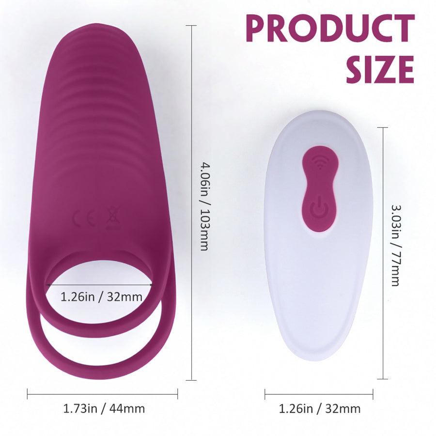 Remote Control Soft Silicone Vibrating Cock Ring – Xinghaoya