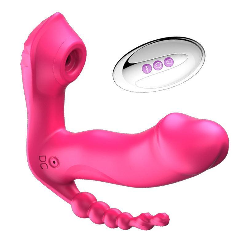 Remote Control Sucking Vibrating Panties Dildo Sex Toys for Women - xinghaoya official store