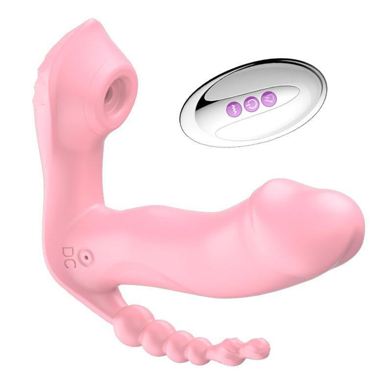 Remote Control Sucking Vibrating Panties Dildo Sex Toys for Women - xinghaoya official store