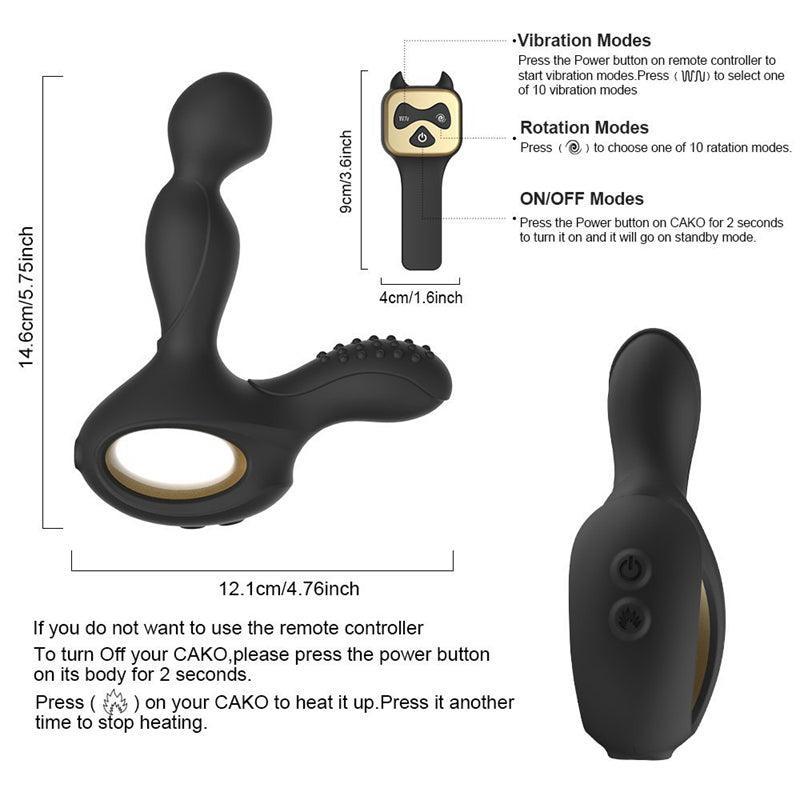 Remote Control Swing Prostate Massager - xinghaoya official store