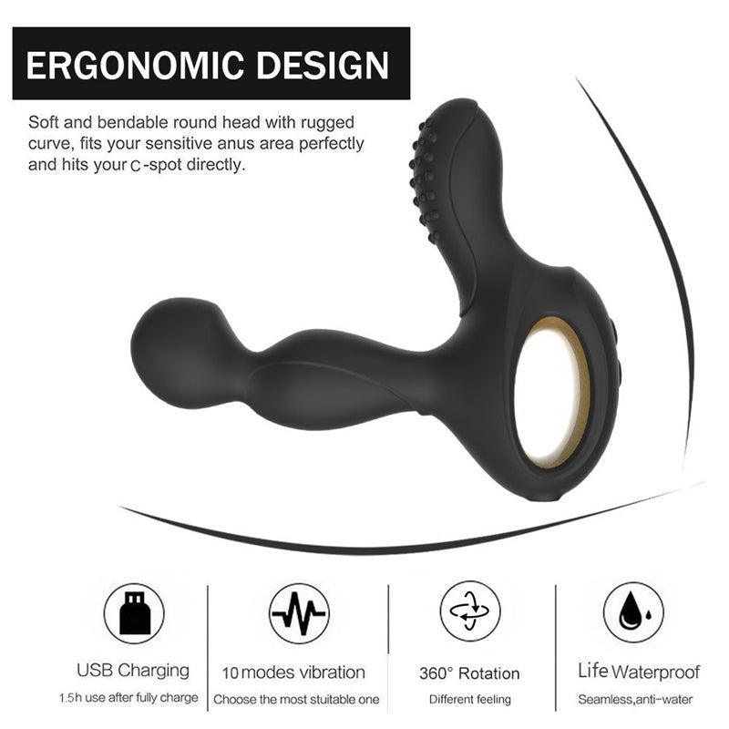 Remote Control Swing Prostate Massager - xinghaoya official store