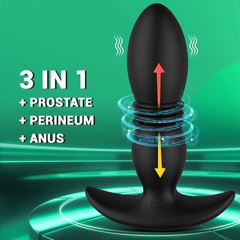 Remote Control Thrusting Anal Toys Vibrator - xinghaoya official store