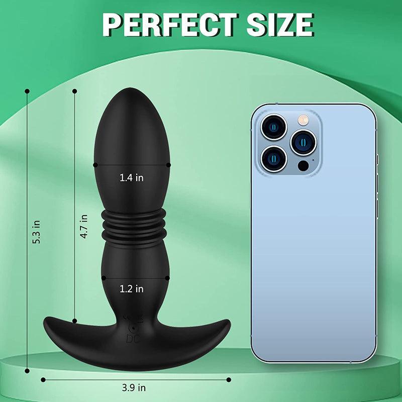 Remote Control Thrusting Anal Toys Vibrator - xinghaoya official store