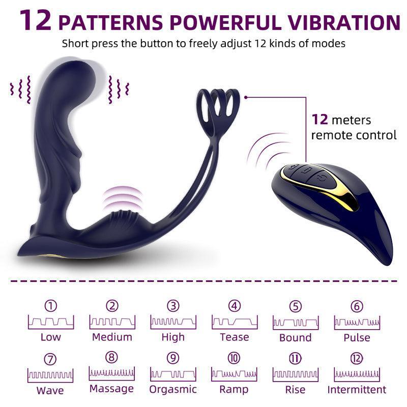 
                  
                    Remote Control Prostate Milking Massager Anal Vibrator for Men - xinghaoya official store
                  
                