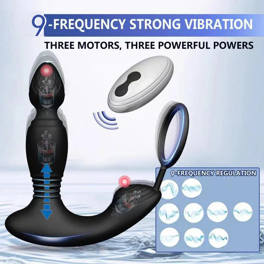 remote prostate vibrator