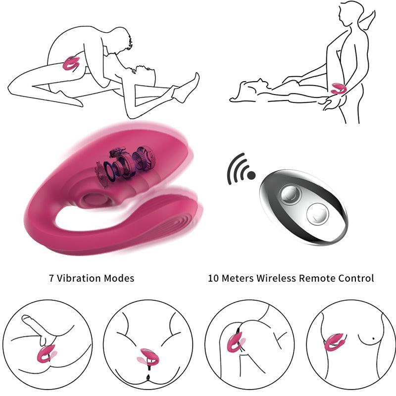 Remote Sucking Vibrator Sex Toys for Couples - xinghaoya official store