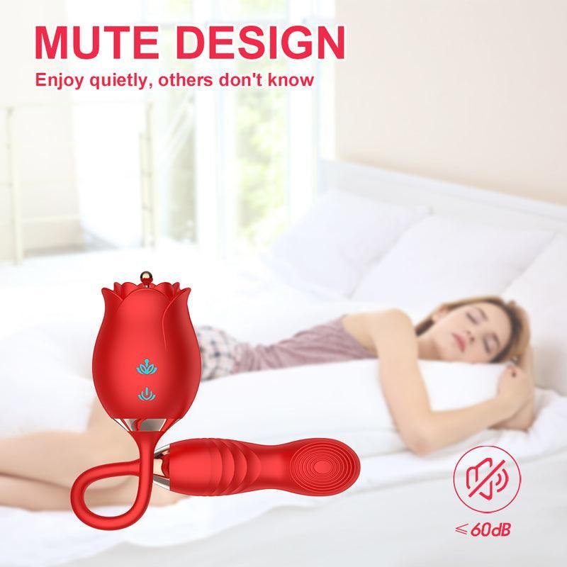 Rose Clit Vibrator Sex Toys for Women - xinghaoya official store