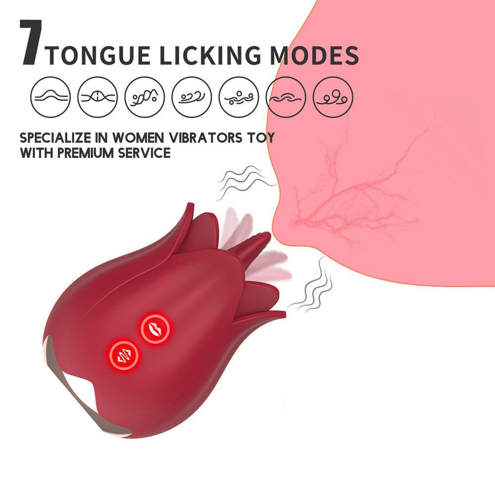 Rose Sex Toy Clit Stimulator for Women - xinghaoya official store