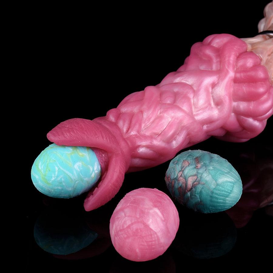 Silicone Alien Egg Dildo Sex Toy