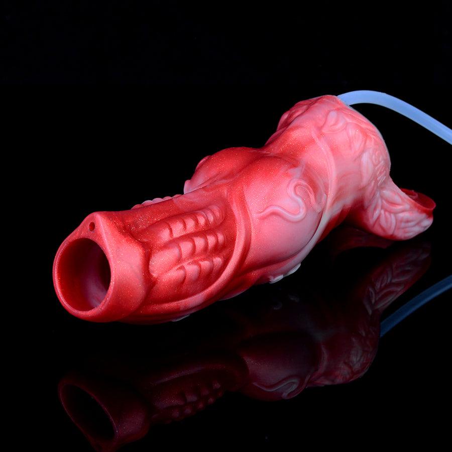 Silicone Squirting Penis Sleeve – Xinghaoya