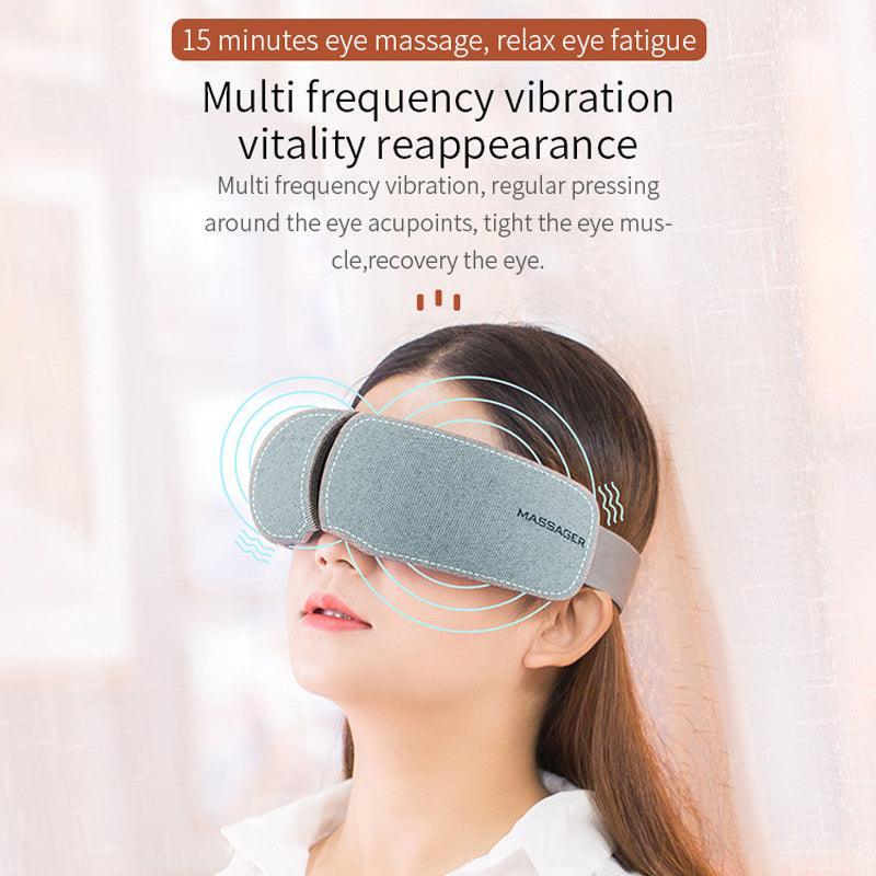 Smart Eye Massager Mask with Heating - xinghaoya official store