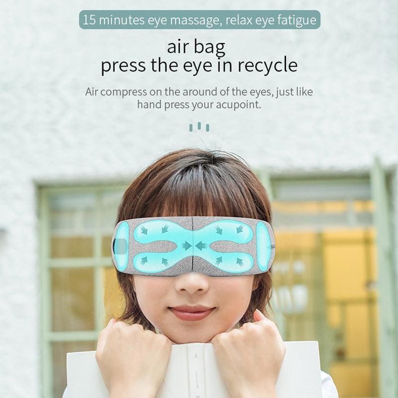 Smart Eye Massager Mask with Heating - xinghaoya official store