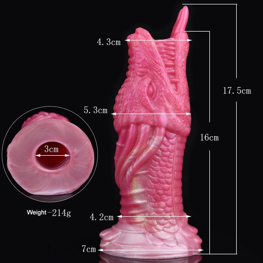 Soft Silicone Dragon Penis Girth Sleeve Toy – Xinghaoya