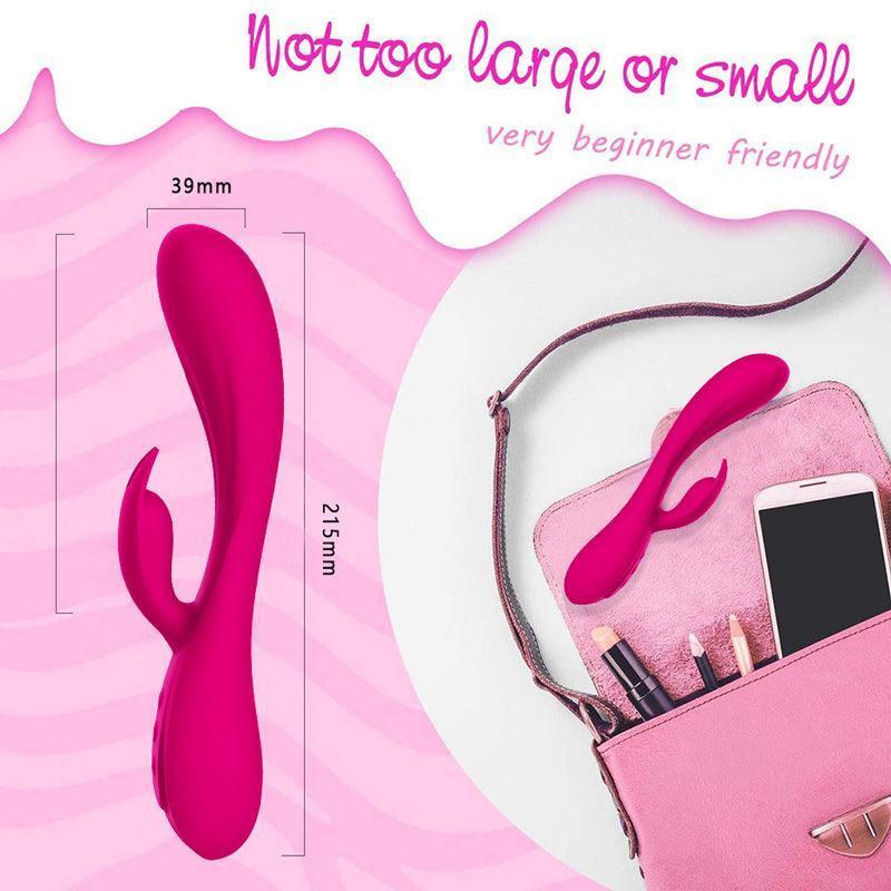 Soft Silicone Waterproof Rabbit Vibrator for Women - xinghaoya official store