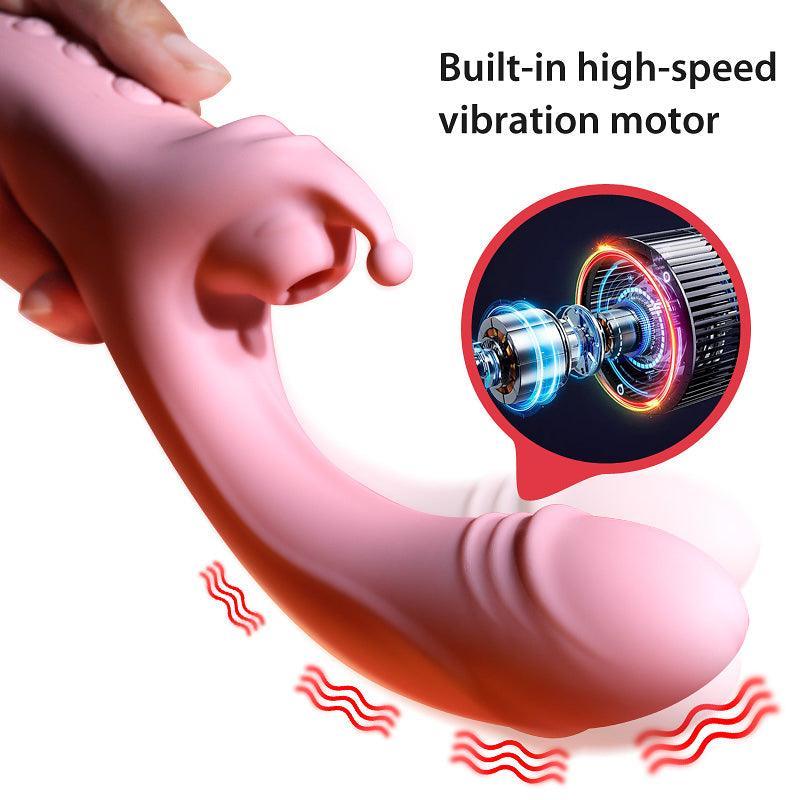 Soft Silicone Sucking G-spot Female Vibrator - xinghaoya official store