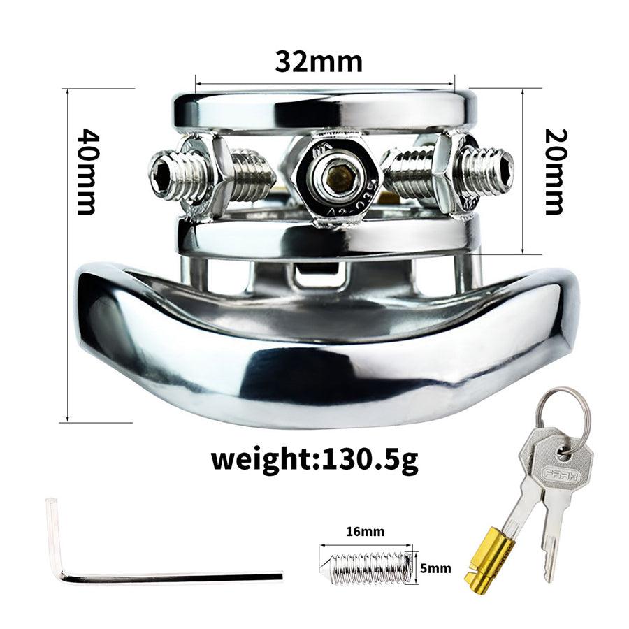 
                  
                    male chastity device
                  
                