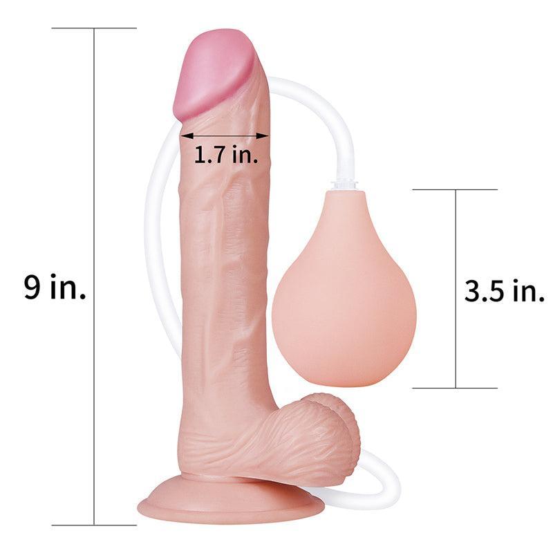 Suction Cup Squirting Dildo - xinghaoya official store