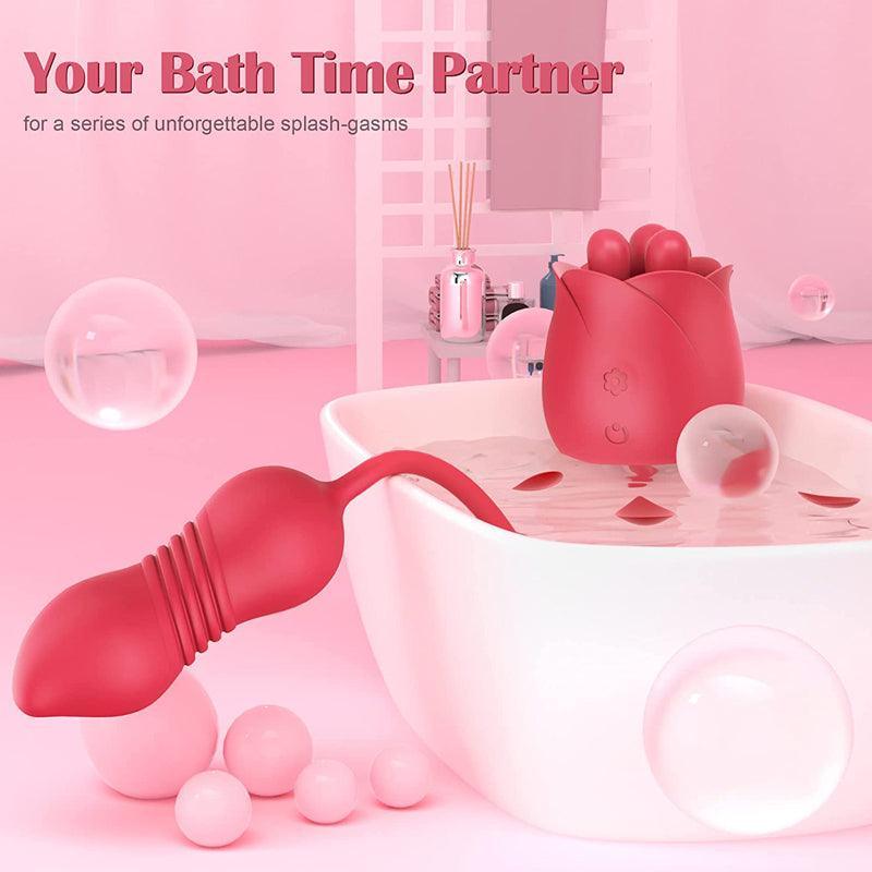 The Rose Sexual Toy Clit Vibrator for Women - xinghaoya official store