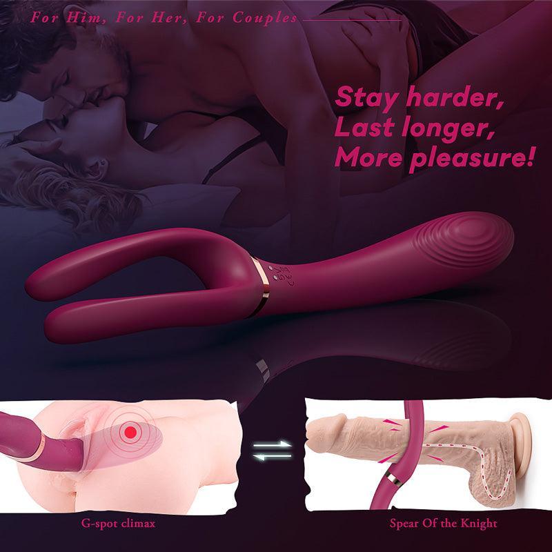 Three Head G Spot Vibrator - xinghaoya official store