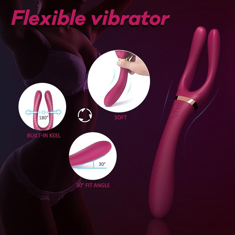 Three Head G Spot Vibrator - xinghaoya official store