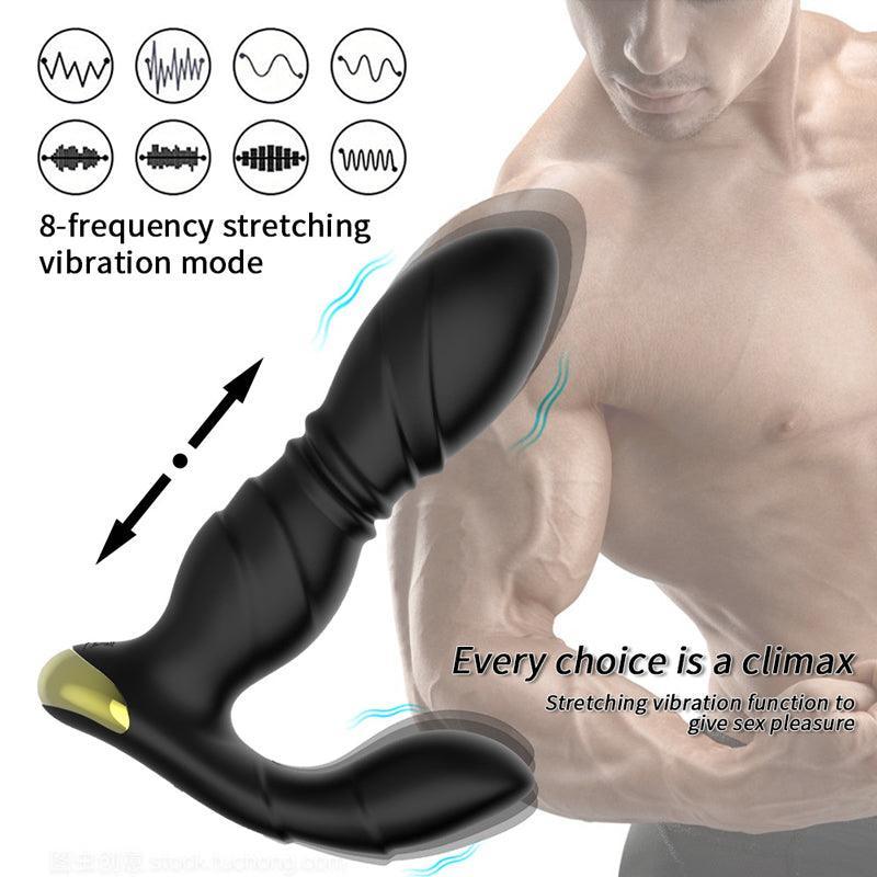 🔥🔥Thrusting Anal Plug Vibrator Prostate Massager - xinghaoya official store