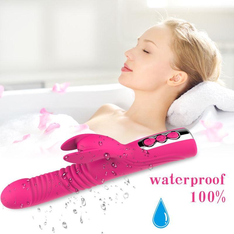 Thrusting Dildo Rabbit Vibrator for Women - xinghaoya official store