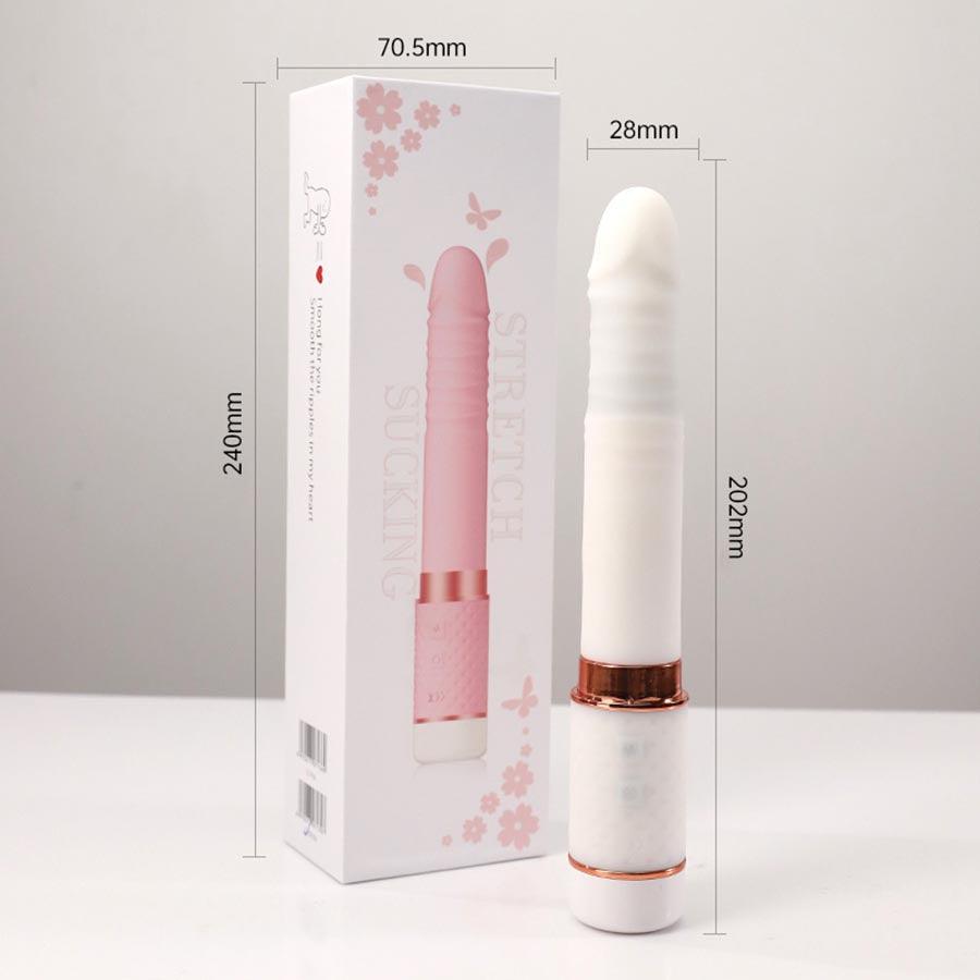 Thrusting Dildo Vibrator With Clit Sucker - xinghaoya official store