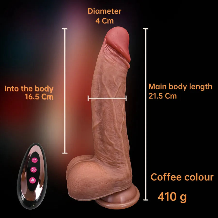 thrusting dildo vibrator