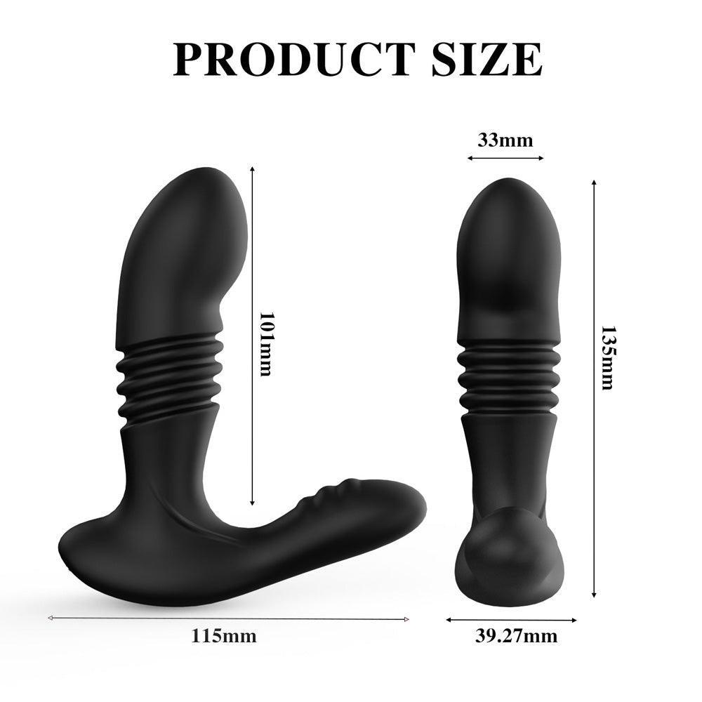 Thrusting Prostate Massager Anal Vibrator