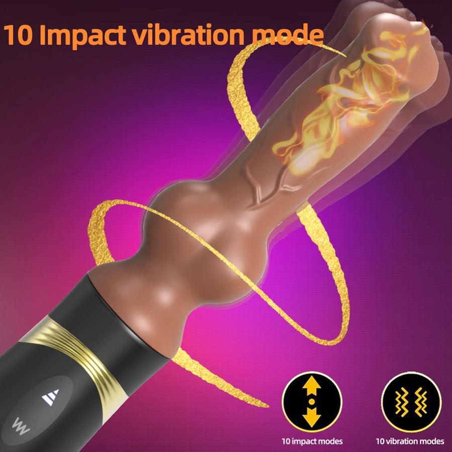 Thrusting Realistic Dog Knot Dildo Vibrator – Xinghaoya