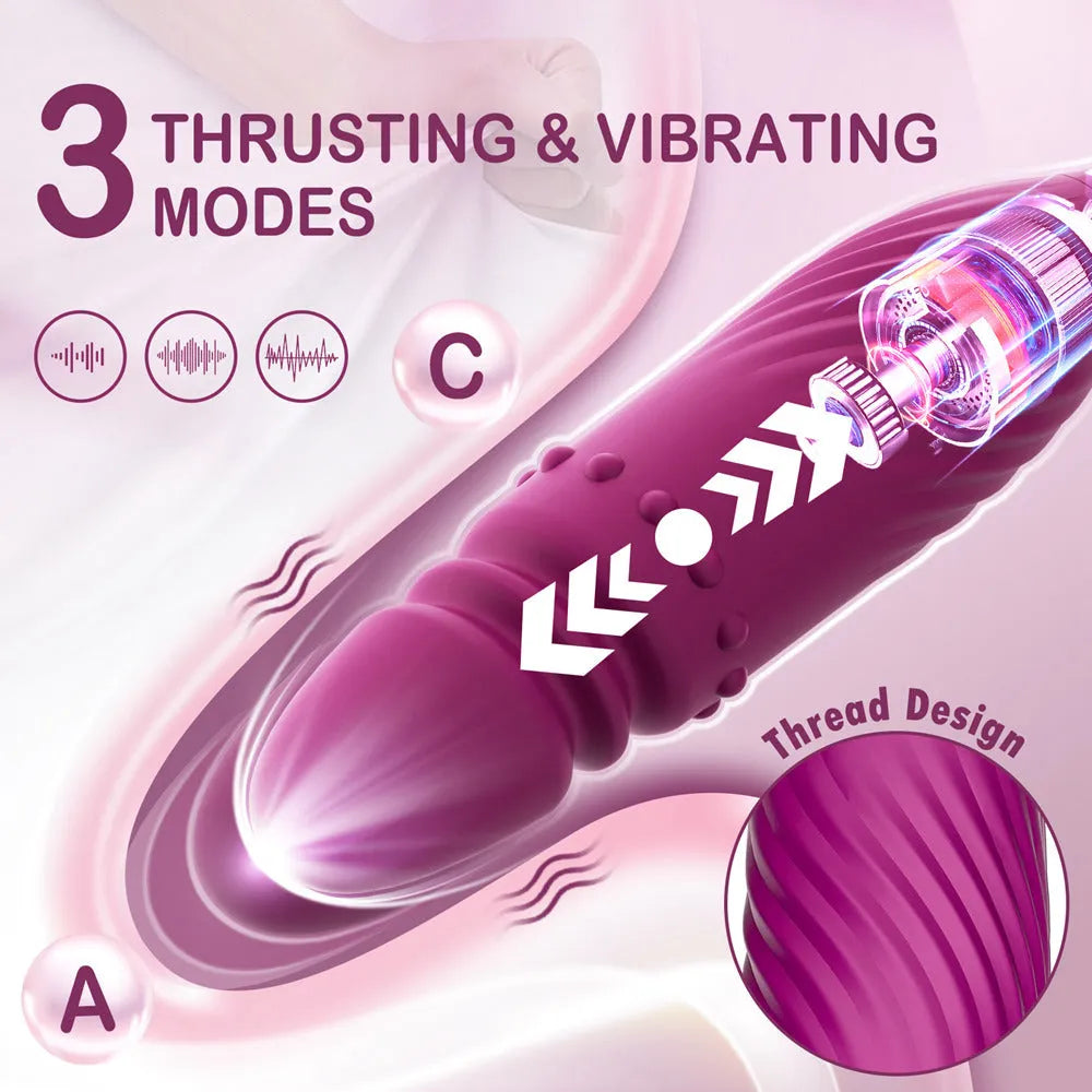 thrusting vibrator