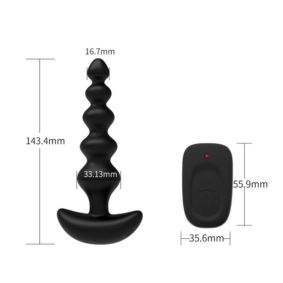 Remote Control Vibrating Anal Beads Vibrator Sex Toys for Women - xinghaoya official store