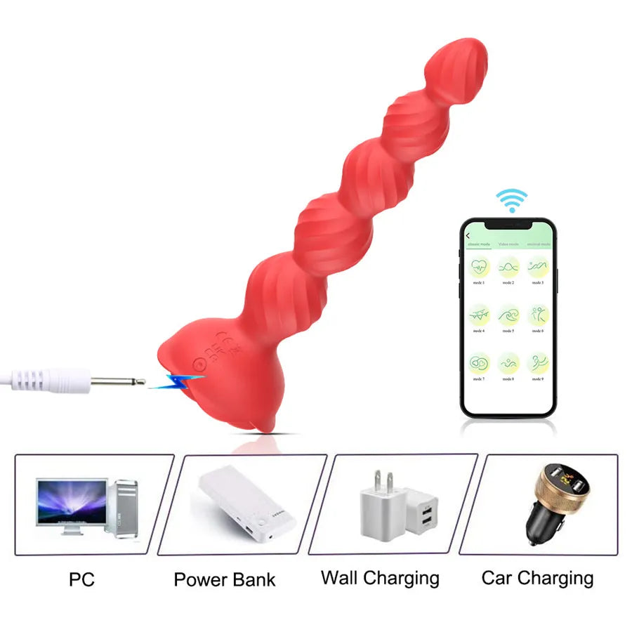 vibrating anal beads