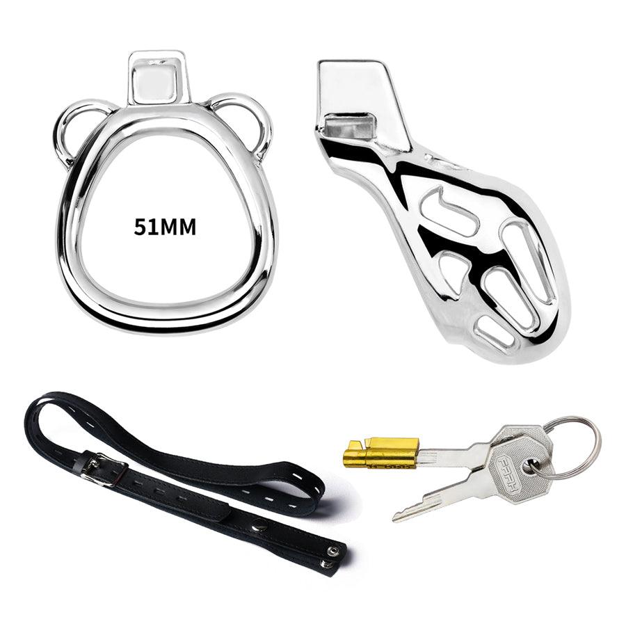 Wearable Cobra Steel Chastity Cage for Men – Xinghaoya