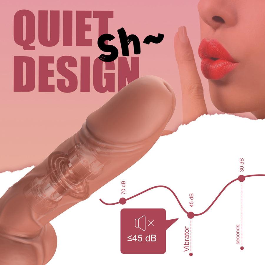 Wireless Realisitic Self Thrusting Dildo