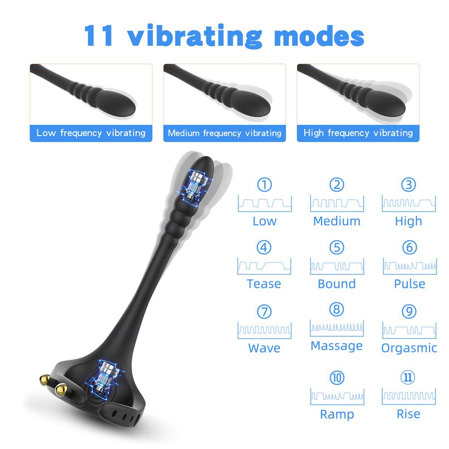 Wireless Remote Control Cock Ring Vibrator Sex Toys for Men Couples - xinghaoya official store