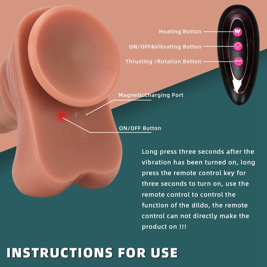 remote conrol vibrator