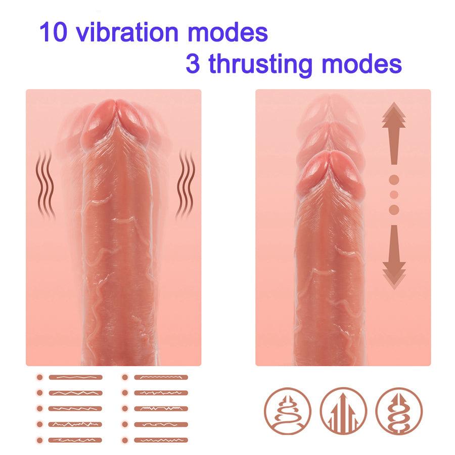 Wireless Thrusting Dildo Sex Toy - Xinghaoya