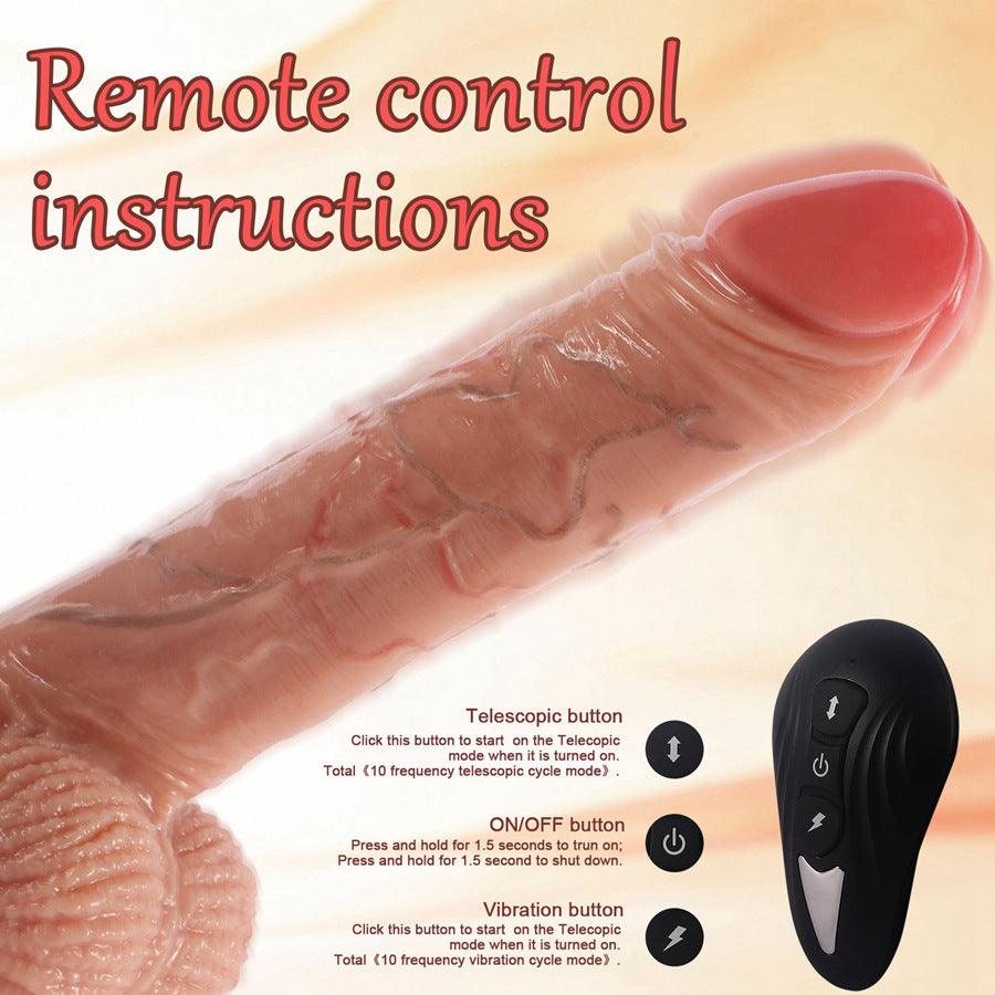 Wireless Thrusting Dildo Sex Toy - Xinghaoya