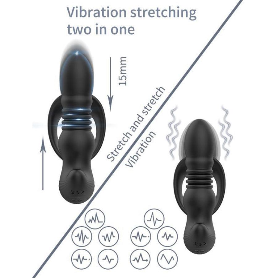 thrusting prostate massager