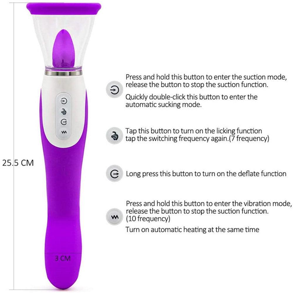 Xinghaoya Clit Pussy Pump With G-Spot Vibrator