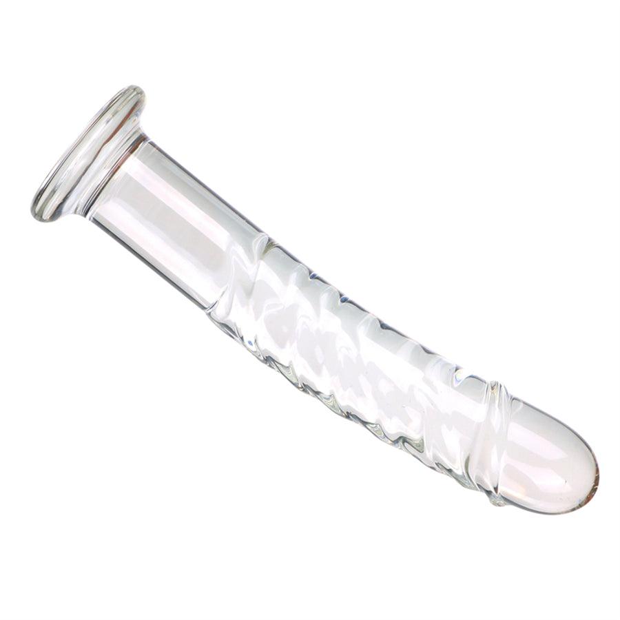 Xinghaoya Realistic Spiral Glass Dildo - xinghaoya official store